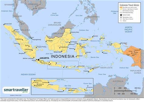 indonesia travel advisory singapore